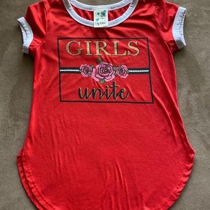 Girls SS tops I. Size 7/8